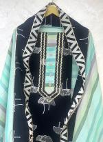 Cotton Pista Green Festival Wear Digital Printed Punjabi Dress Material